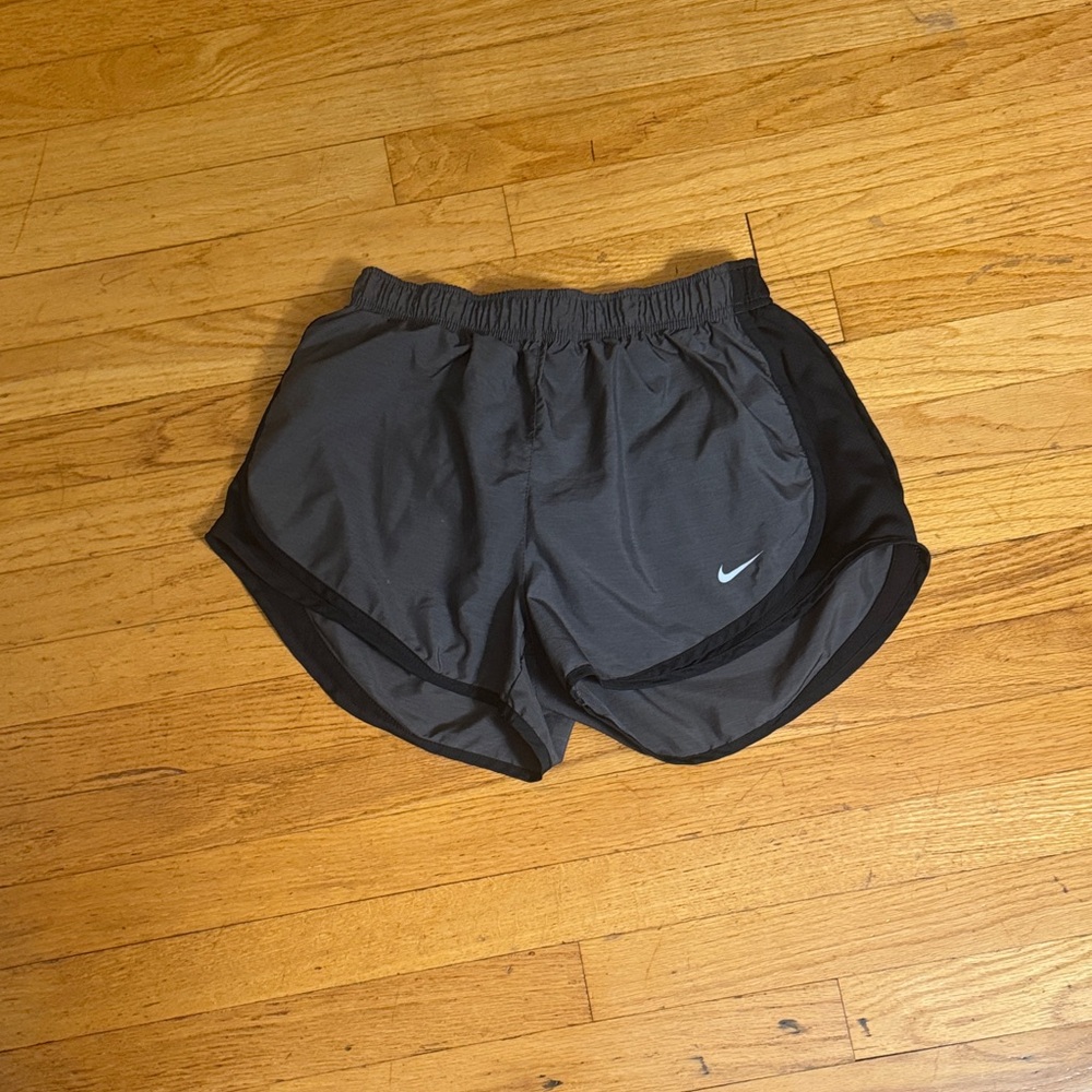 Nike Charcoal and Black Running Shorts